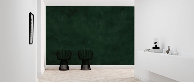 PHOTOWALL / Watercolour - Dark Emerald (e314453)
