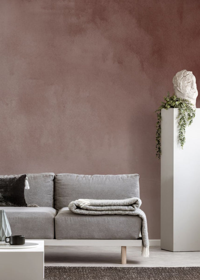 PHOTOWALL / Watercolour - Pink Calcite (e314457)