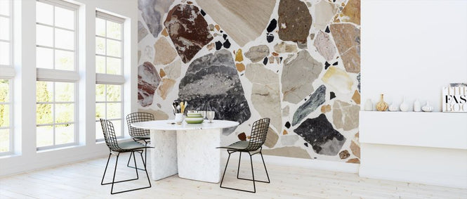 PHOTOWALL / Brown Terrazzo (e314460)