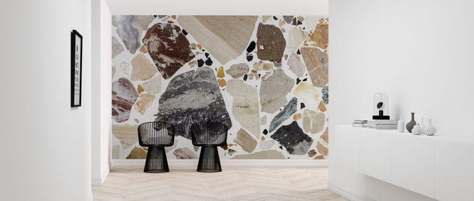 PHOTOWALL / Brown Terrazzo (e314460)