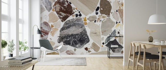 PHOTOWALL / Brown Terrazzo (e314460)