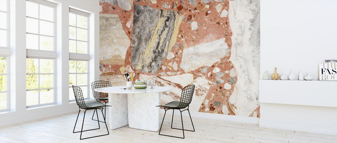 PHOTOWALL / Coral Colored Terrazzo (e314463)
