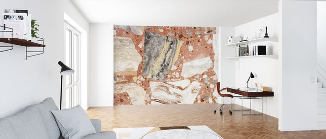 PHOTOWALL / Coral Colored Terrazzo (e314463)