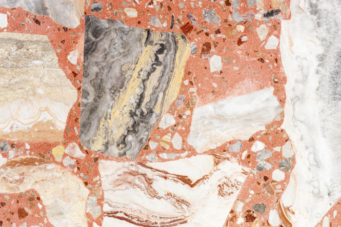 PHOTOWALL / Coral Colored Terrazzo (e314463)