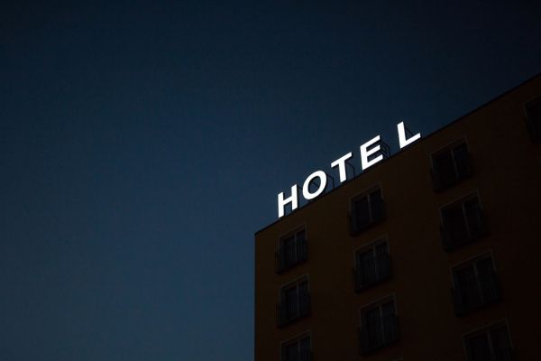 PHOTOWALL / Hotel Sign (e314328)