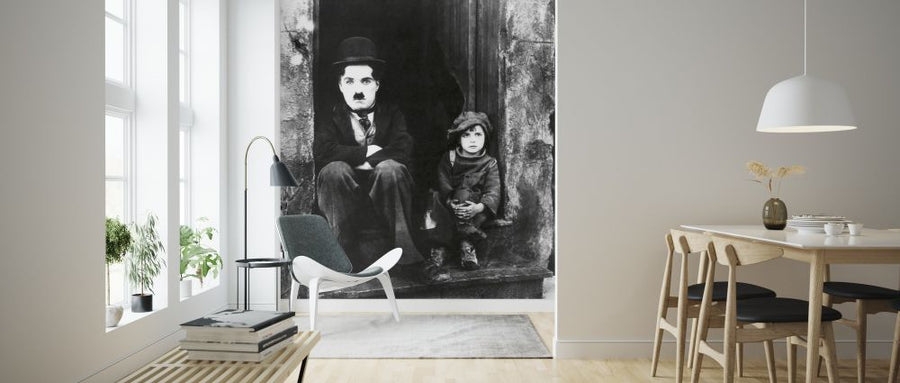 PHOTOWALL / Charlie Chaplin and Jackie Coogan (e314727)