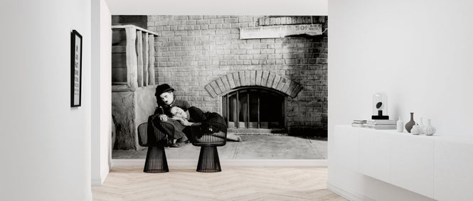 PHOTOWALL / Charlie Chaplin and Paulette Goddard in Modern Times (e314729)