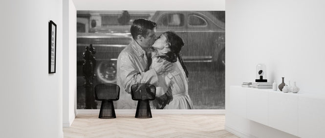 PHOTOWALL / Audrey Hepburn and George Peppard in Breakfast at Tiffanys (e314730)