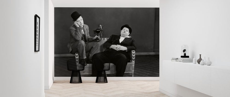 PHOTOWALL / Oliver Hardy and Stan Laurel (e314758)