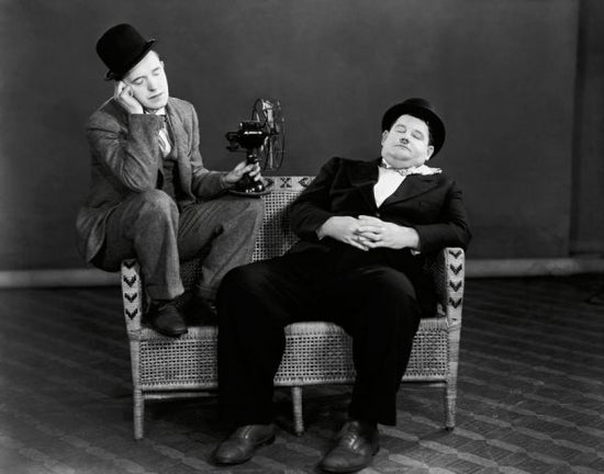 PHOTOWALL / Oliver Hardy and Stan Laurel (e314758)