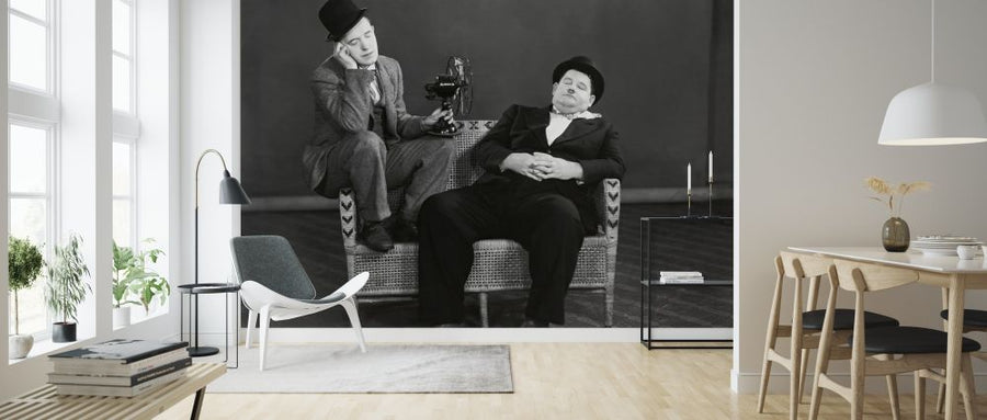 PHOTOWALL / Oliver Hardy and Stan Laurel (e314758)