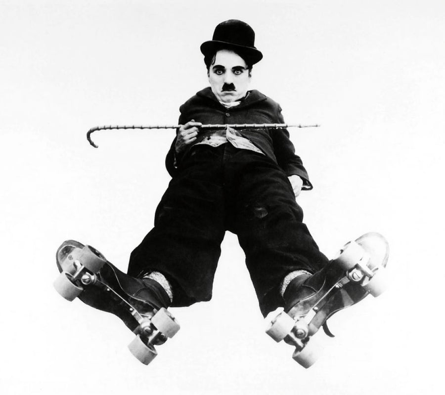 PHOTOWALL / Charlie Chaplin in the Rink (e314780)