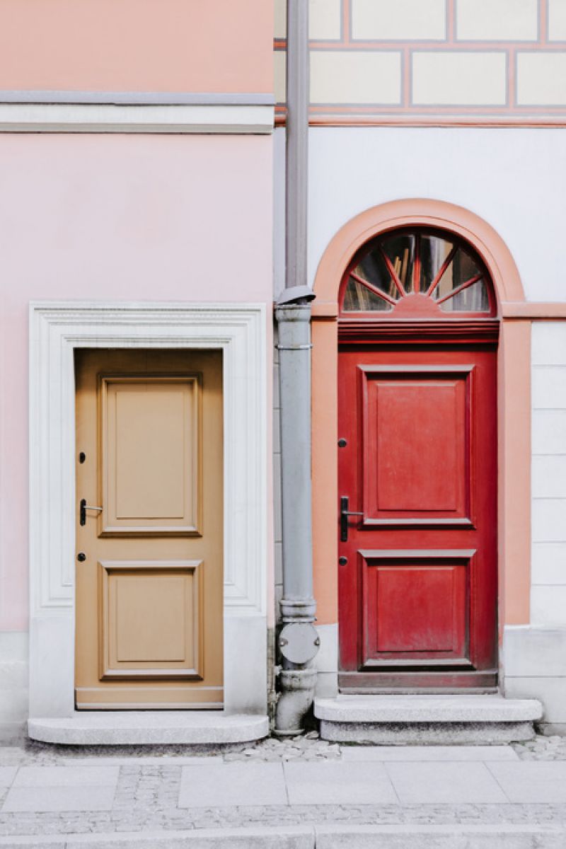 PHOTOWALL / Colorful Doors (e314545)