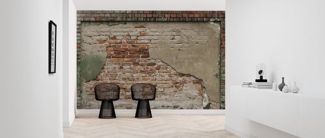 PHOTOWALL / Weathered Brown Wall (e314559)