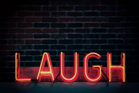 PHOTOWALL / Laugh Neon Sign (e314669)