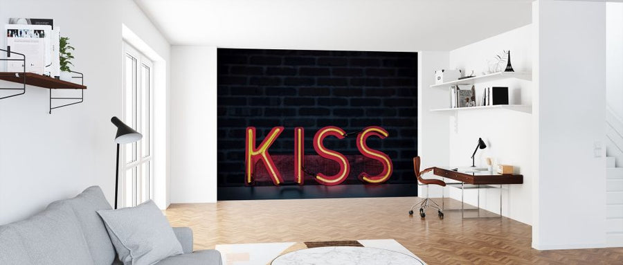 PHOTOWALL / Kiss Neon Sign (e314670)