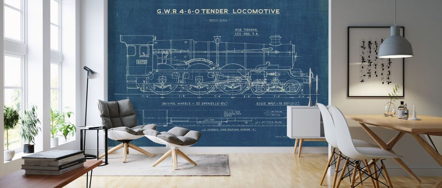 PHOTOWALL / Locomotive Blueprint I (e315282)