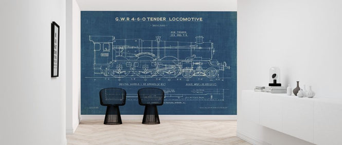 PHOTOWALL / Locomotive Blueprint I (e315282)