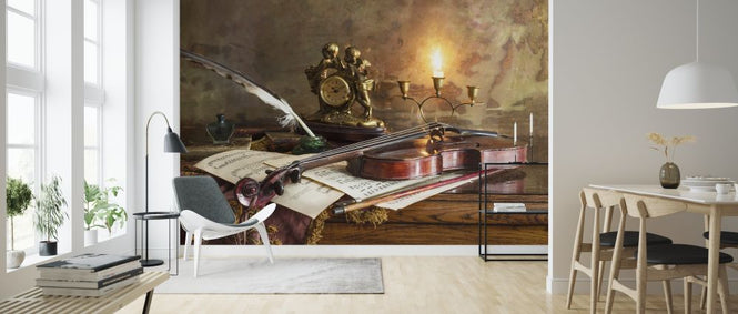 PHOTOWALL / Still Life with Violin and Clock (e315359)