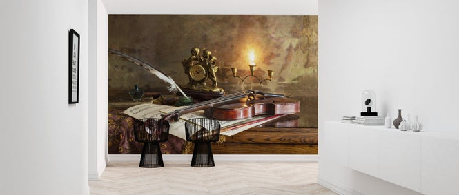 PHOTOWALL / Still Life with Violin and Clock (e315359)