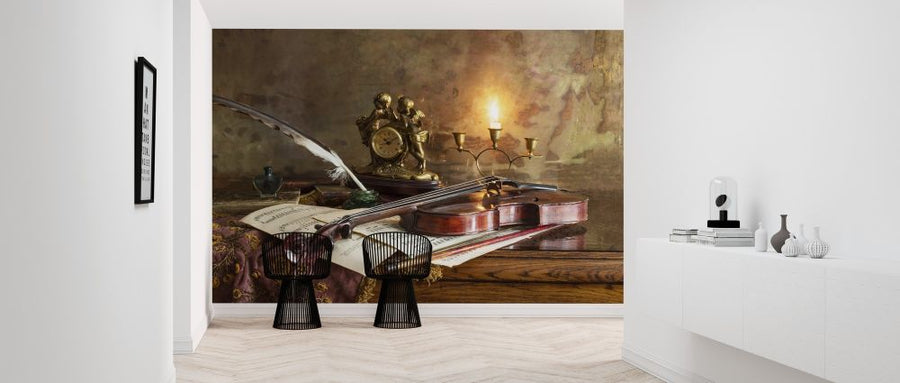 PHOTOWALL / Still Life with Violin and Clock (e315359)