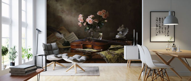 PHOTOWALL / Still Life with Violin and Roses (e315370)