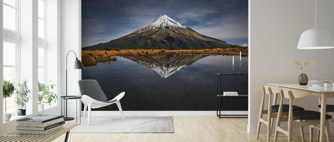 PHOTOWALL / Mount Taranaki a Starry Night (e315394)