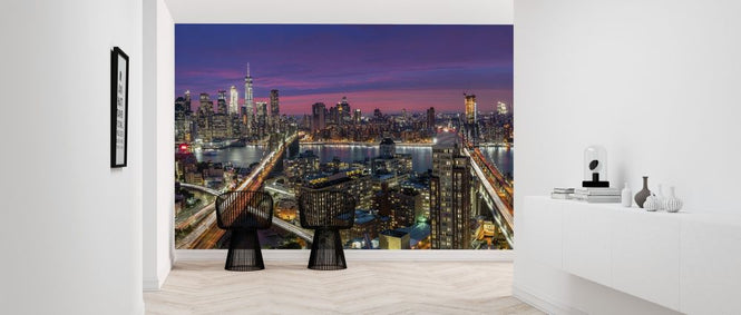 PHOTOWALL / Manhattan Skyline Sunset (e315401)