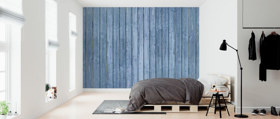 PHOTOWALL / Blue Plank Wall (e315652)
