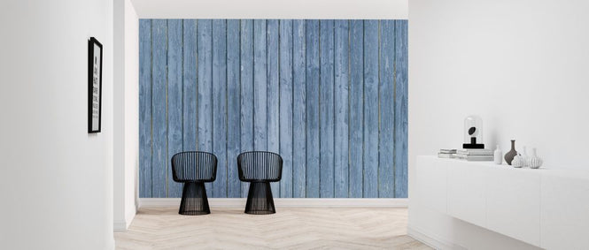 PHOTOWALL / Blue Plank Wall (e315652)