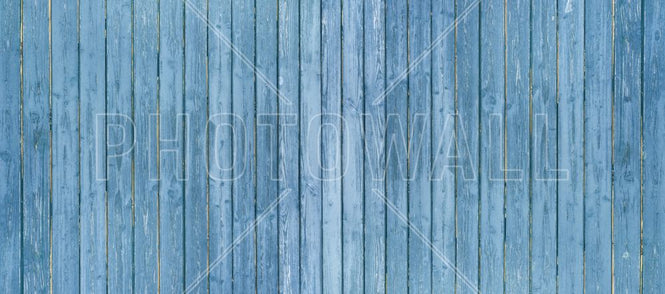 PHOTOWALL / Blue Plank Wall (e315652)