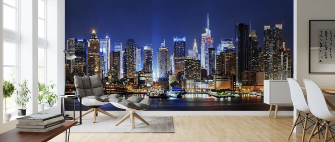 PHOTOWALL / New York City Night Skyline (e315807)