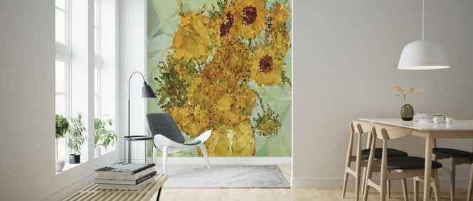 PHOTOWALL / Symphony in Yellow and Blue (e316012)