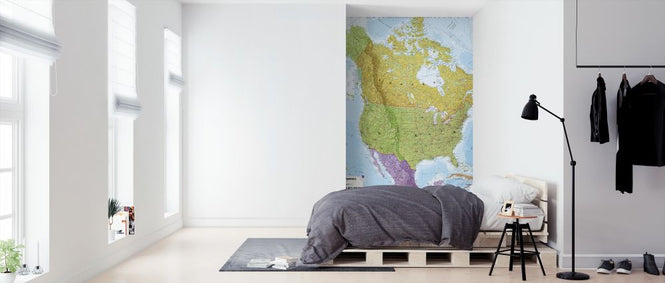 PHOTOWALL / Political North America Map (e316080)