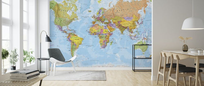 PHOTOWALL / Political World Map (e316082)