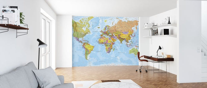 PHOTOWALL / Political World Map (e316082)
