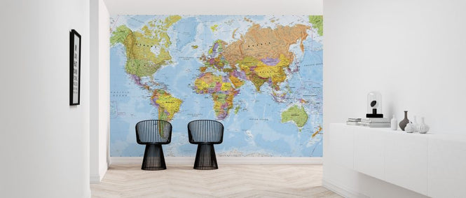 PHOTOWALL / Political World Map (e316082)