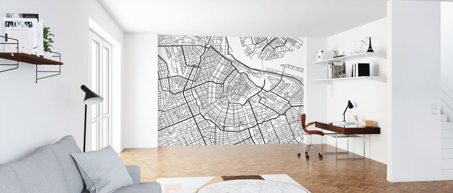 PHOTOWALL / Amsterdam Map (e315861)