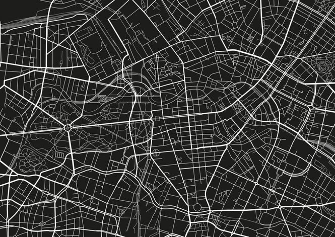 PHOTOWALL / Berlin Map (e315873)