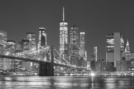 PHOTOWALL / Manhattan Skyline at Night (e315877)