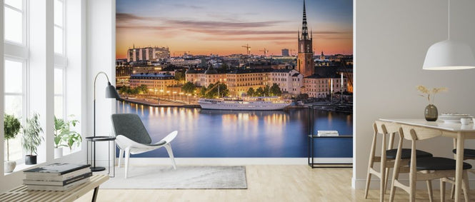 PHOTOWALL / Sunset over Riddarholmen (e315914)