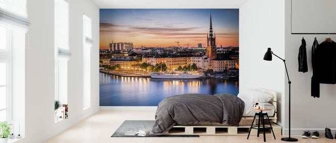 PHOTOWALL / Sunset over Riddarholmen (e315914)