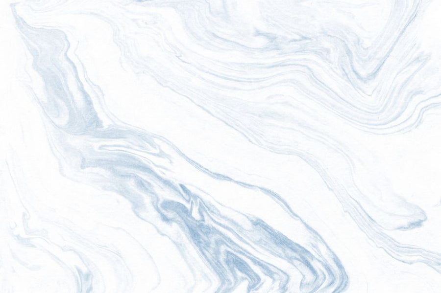 PHOTOWALL / Suminagashi Marbling - Light Blue (e315565)