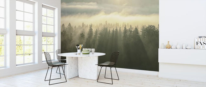 PHOTOWALL / Wooded Mountans Fog (e316100)