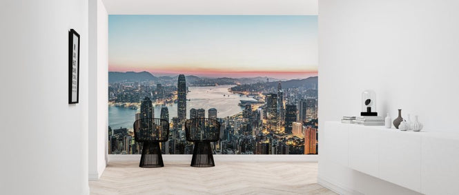 PHOTOWALL / Hong Kong Sunrise (e316146)