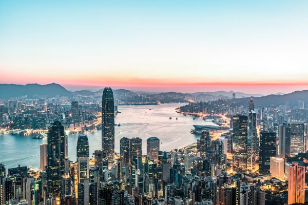 PHOTOWALL / Hong Kong Sunrise (e316146)
