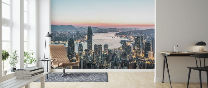 PHOTOWALL / Hong Kong Sunrise (e316146)