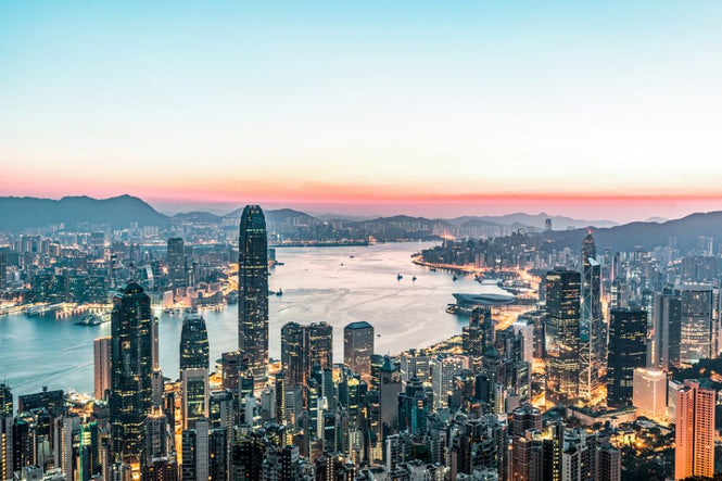 PHOTOWALL / Hong Kong Sunrise (e316146)