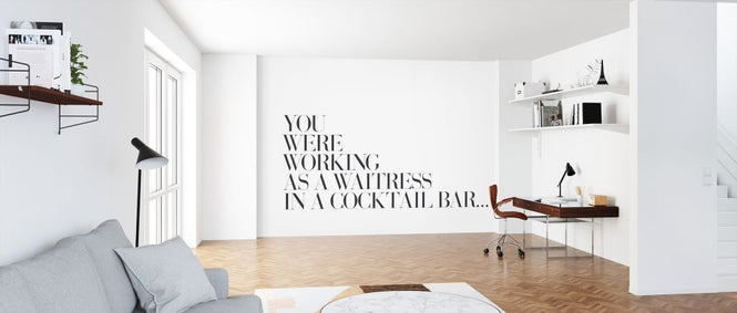 PHOTOWALL / You were Working as a Waitress (e316412)