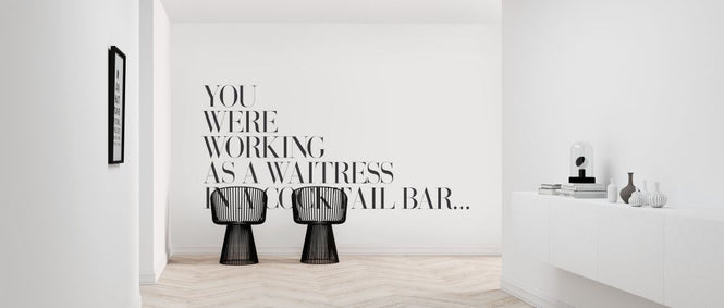 PHOTOWALL / You were Working as a Waitress (e316412)